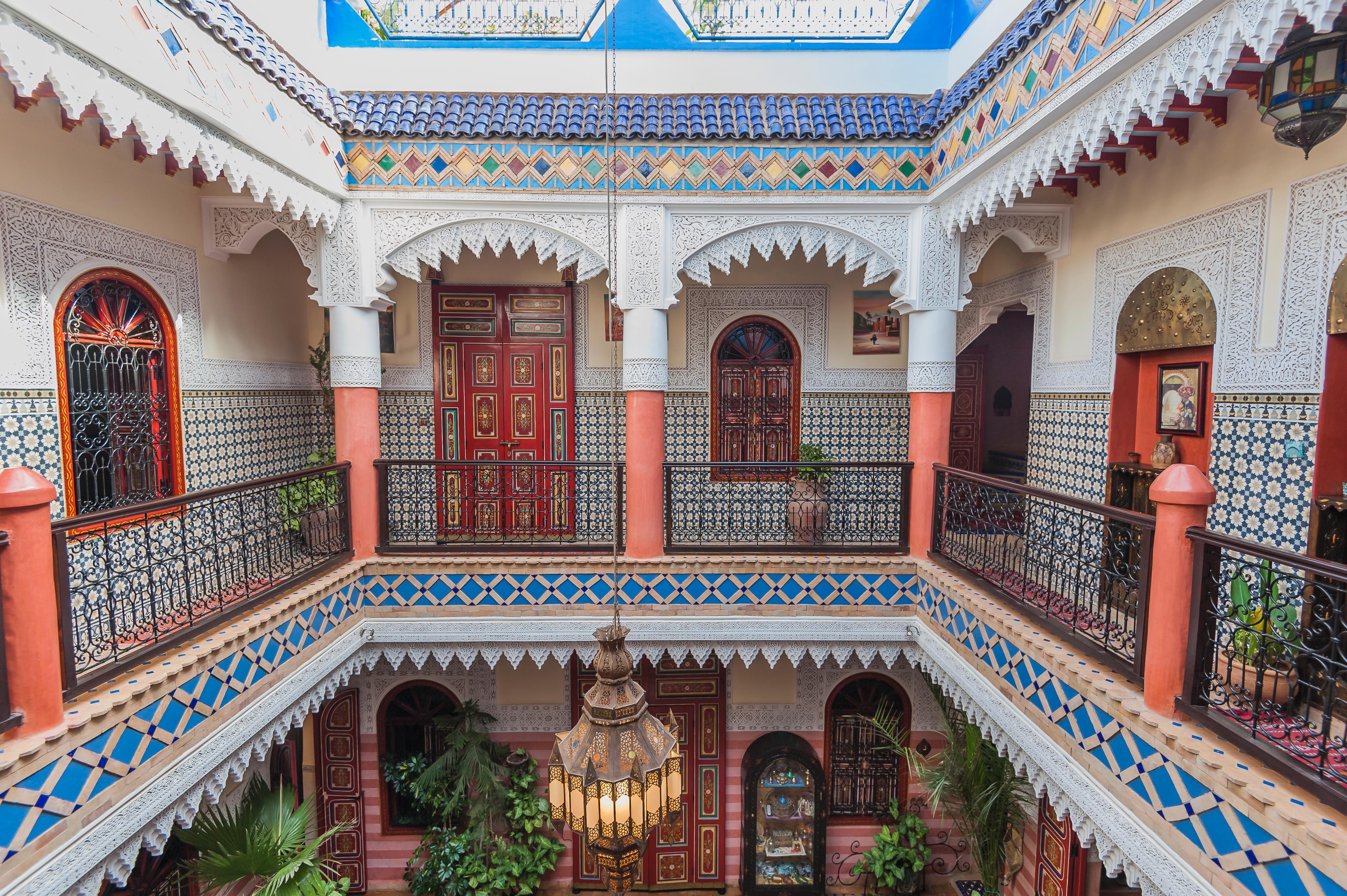 Riad Bleu Du Sud Marrakesh Buitenkant foto
