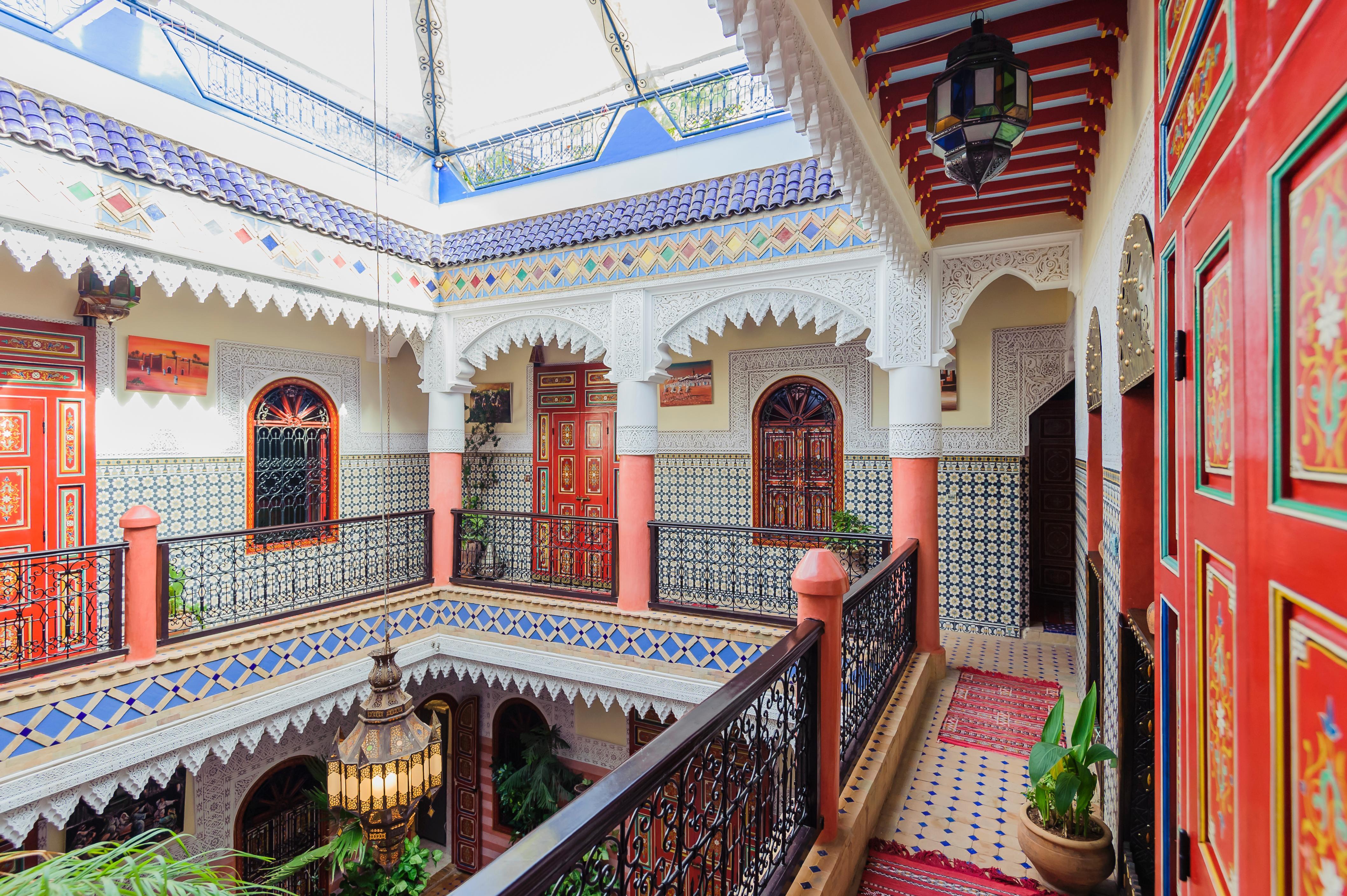 Riad Bleu Du Sud Marrakesh Buitenkant foto