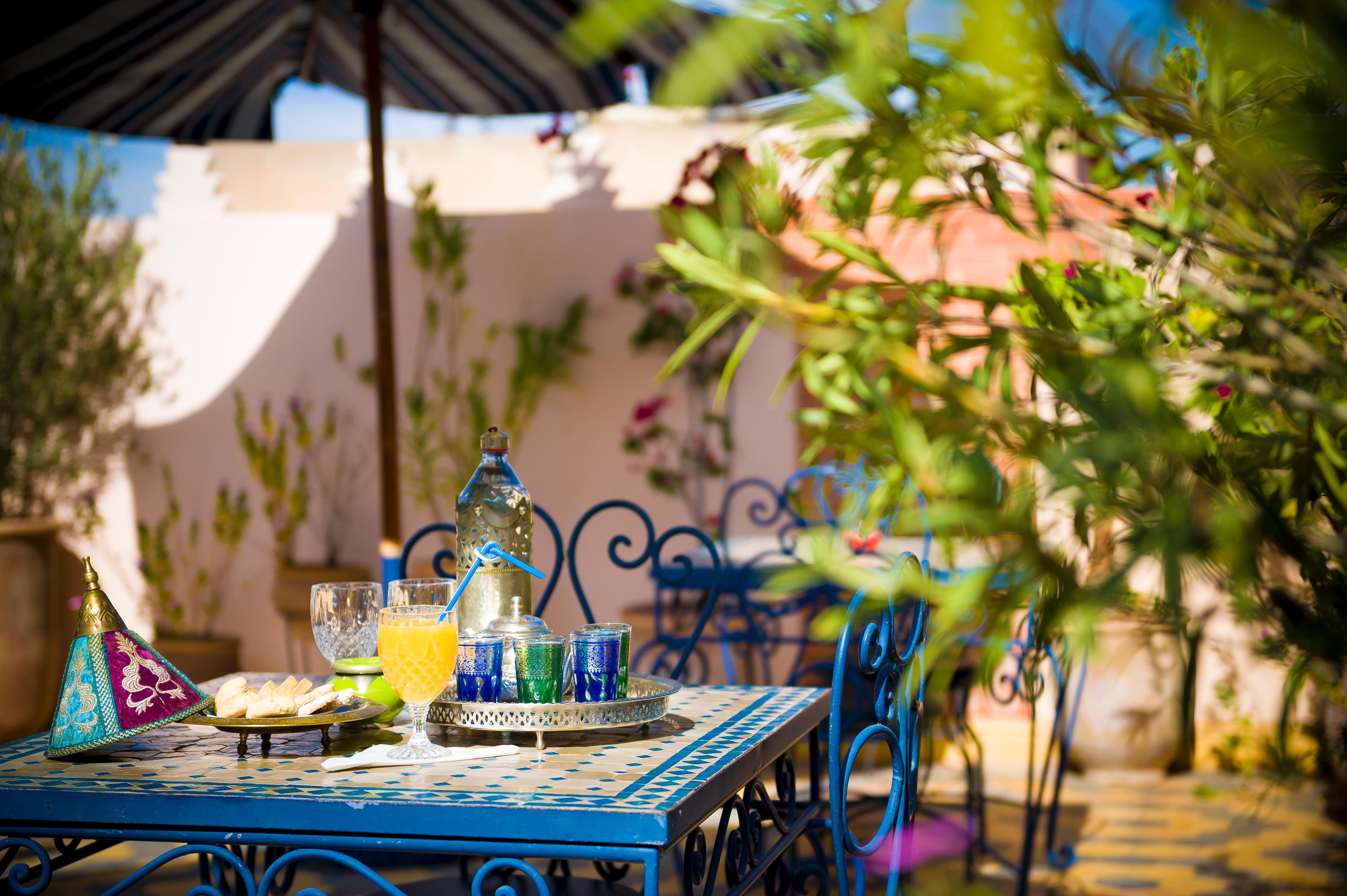 Riad Bleu Du Sud Marrakesh Buitenkant foto