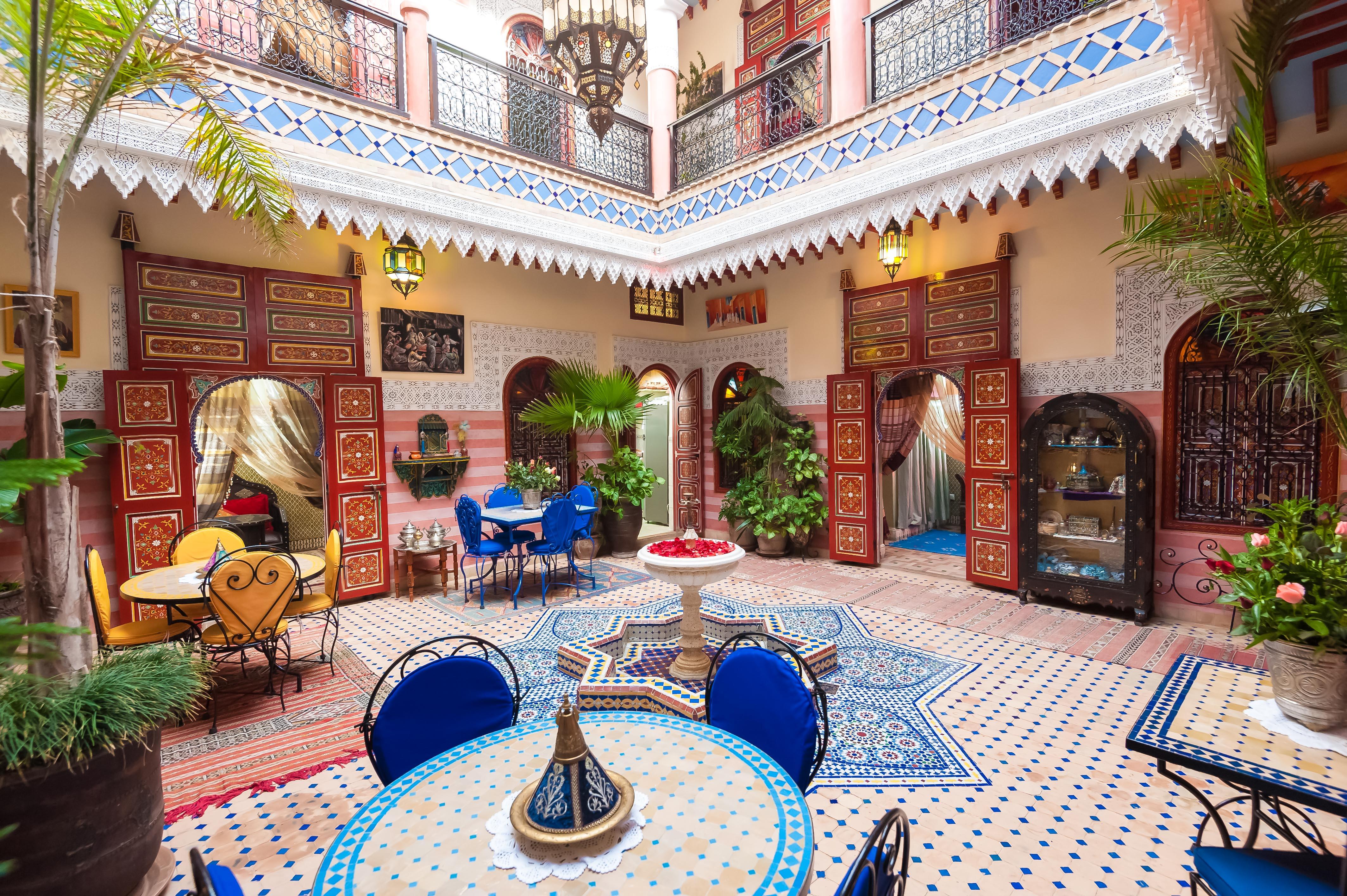 Riad Bleu Du Sud Marrakesh Buitenkant foto
