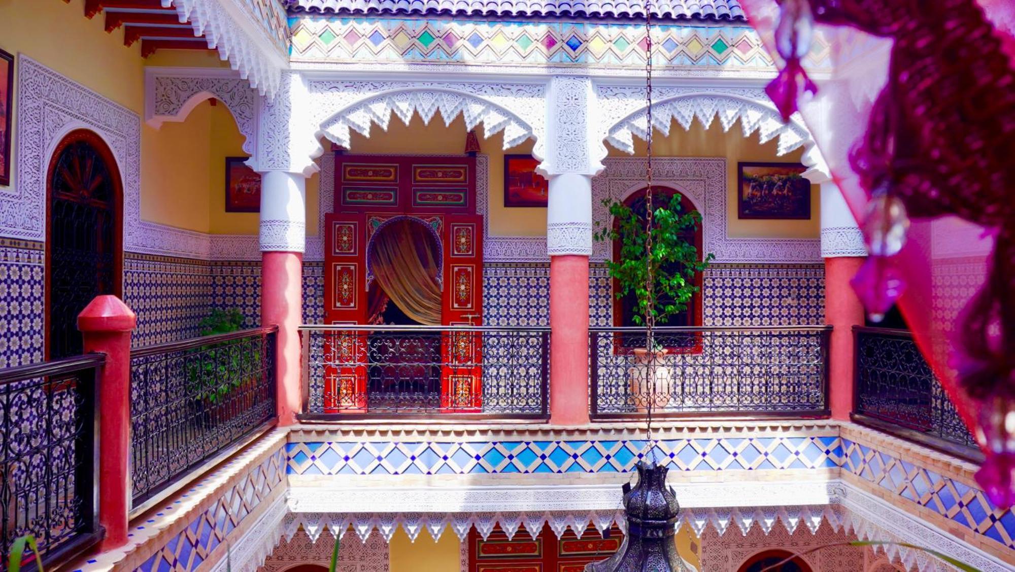 Riad Bleu Du Sud Marrakesh Buitenkant foto