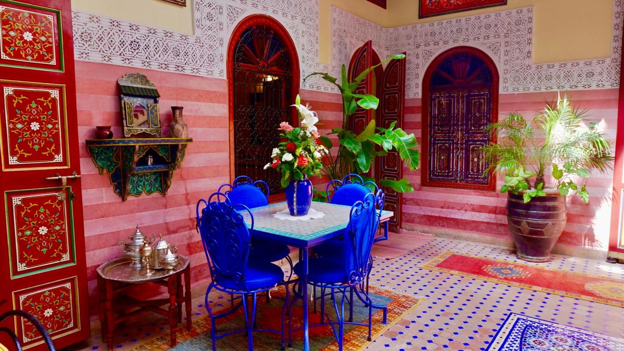 Riad Bleu Du Sud Marrakesh Buitenkant foto