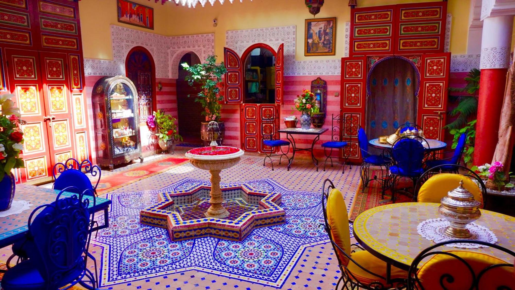 Riad Bleu Du Sud Marrakesh Buitenkant foto