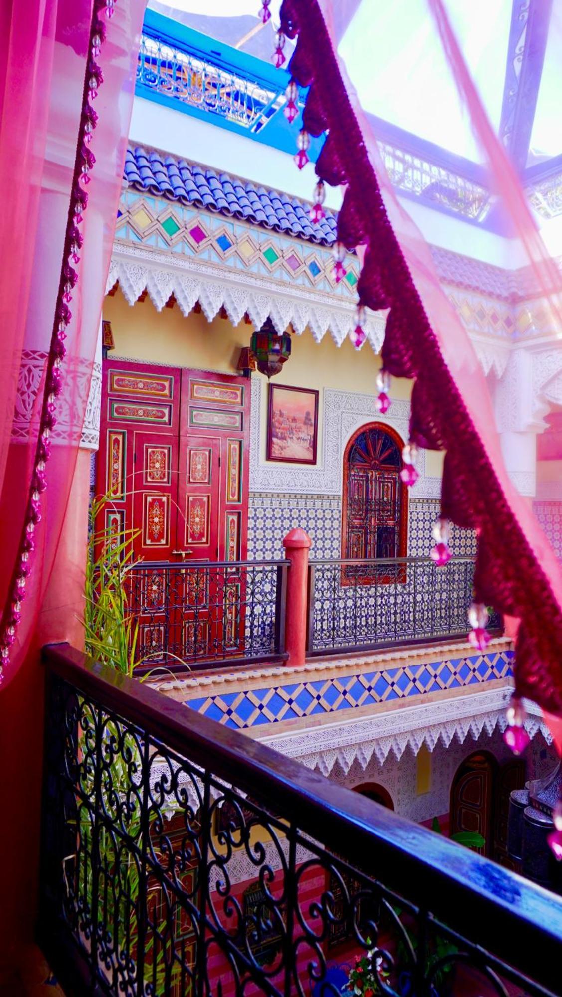 Riad Bleu Du Sud Marrakesh Buitenkant foto