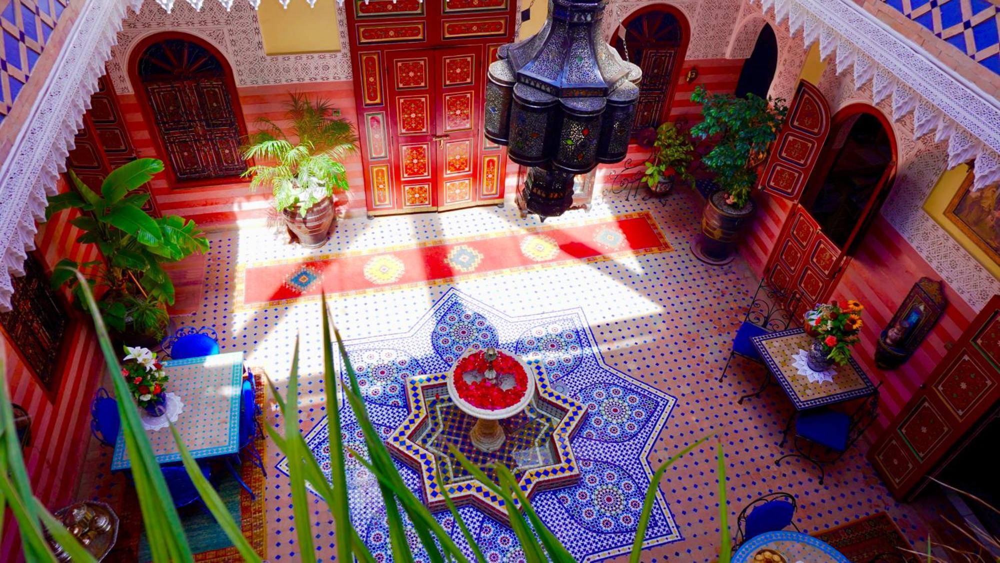 Riad Bleu Du Sud Marrakesh Buitenkant foto