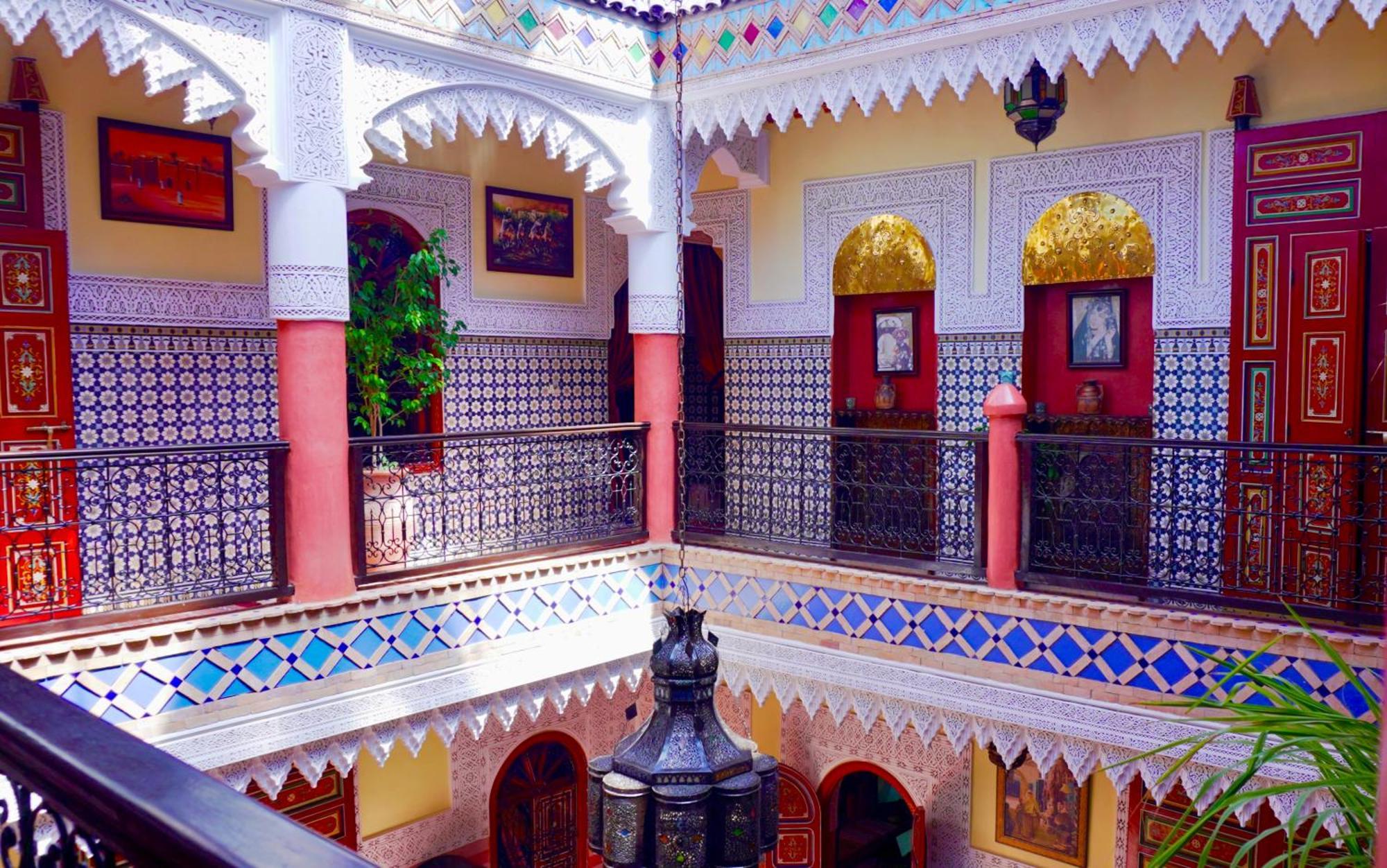 Riad Bleu Du Sud Marrakesh Buitenkant foto
