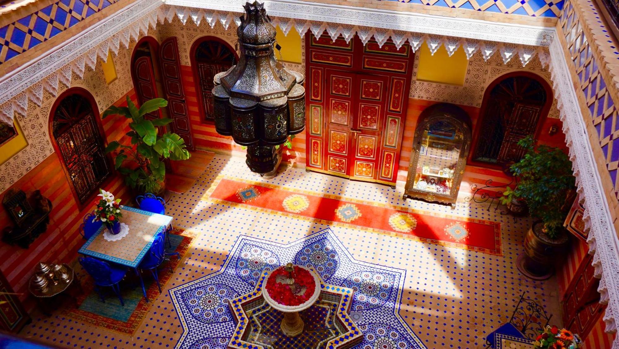 Riad Bleu Du Sud Marrakesh Buitenkant foto